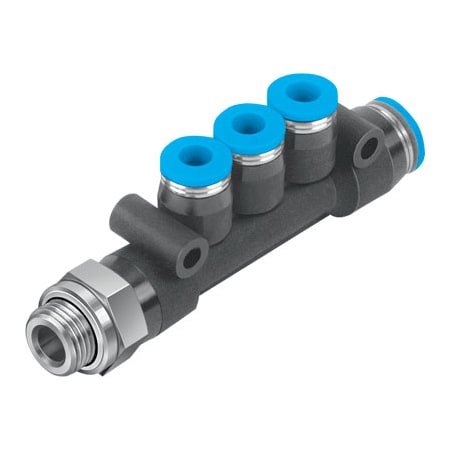 Festo Multiple Distributor QST3-G1/4-8-6 QST3-G1/4-8-6